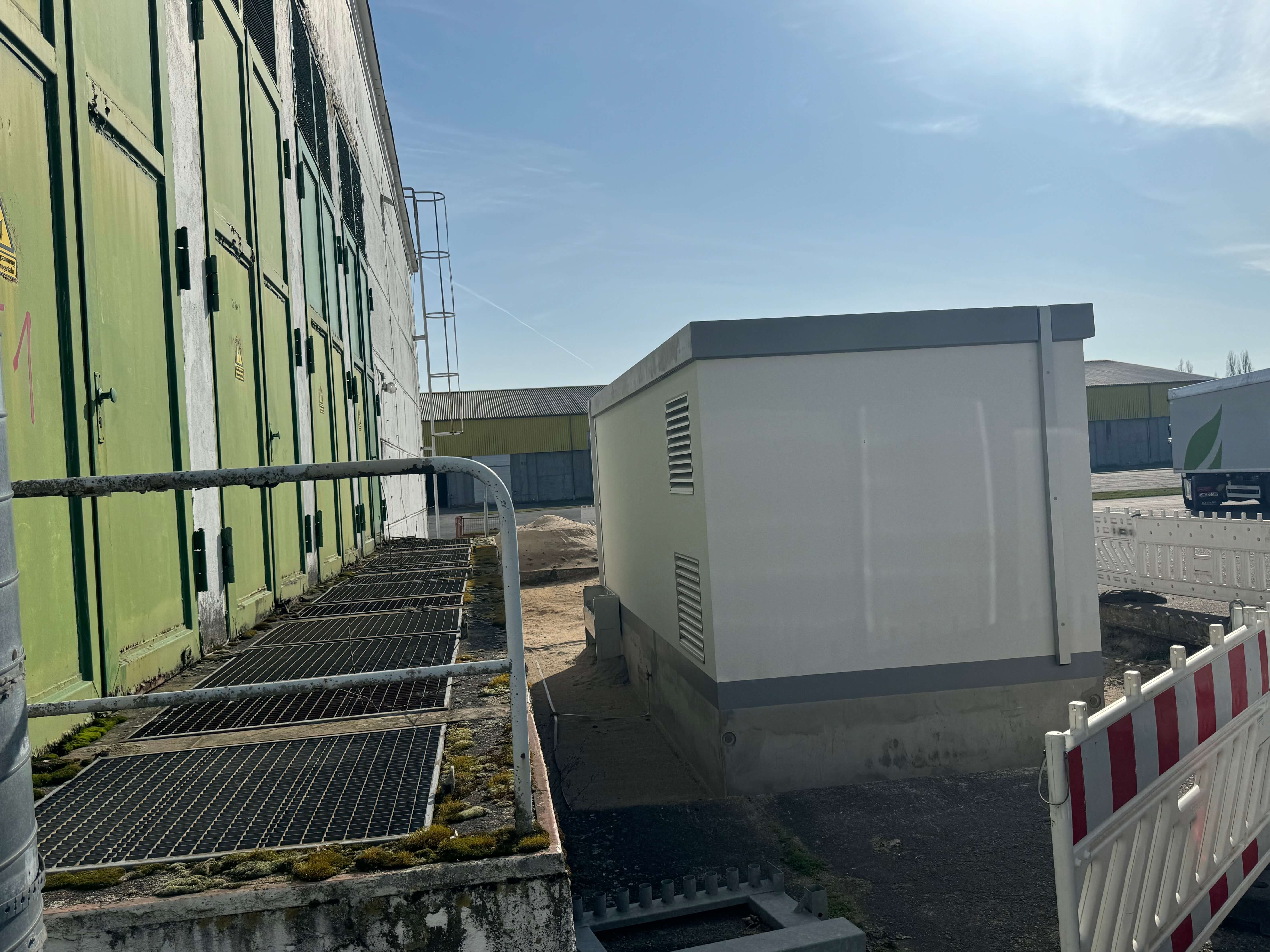 Mietstation als Ueberbrueckung waehrend Lieferzeiten